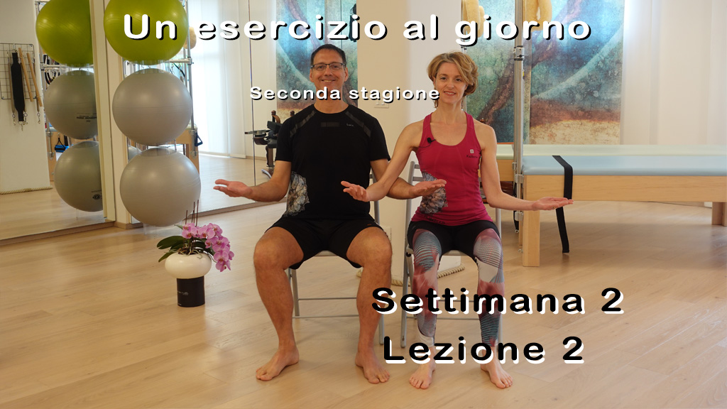 un esercizio al giorno – seconda stagione – martedì- seconda settimana